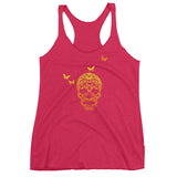 Butterfly Skull Women's Tank Top - House Of HaHa