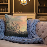 Sunset Silhouette Premium Decorative Throw Pillow + House Of HaHa Best Cool Funniest Funny Gifts