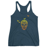 Butterfly Skull Women's Tank Top - House Of HaHa