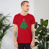 Funny Christmas Tree Unisex T-Shirt + House Of HaHa Best Cool Funniest Funny Gifts
