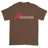 Ninjas without Borders Martial Arts Ninjutsu Fighter Short sleeve t-shirt + House Of HaHa Best Cool Funniest Funny Gifts
