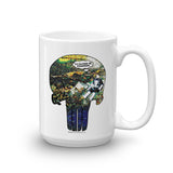 I'd Rather Be Punishing Punisher Fishing Parody Mug + House Of HaHa Best Cool Funniest Funny Gifts