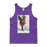 Werewolf Shaving in the Shower Men's Tank Top + House Of HaHa Best Cool Funniest Funny Gifts