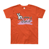 Bunny Vomit Logo Youth Short Sleeve T-Shirt -Made in USA - House Of HaHa