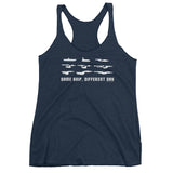 Same Ship Different Day Star Trek Enterprise Parody Fan Homage Women's Tank Top + House Of HaHa Best Cool Funniest Funny Gifts