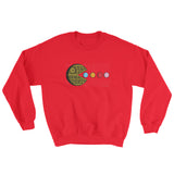 PAC-MOON Death Star Pac-Man Mashup Sweatshirt by Aaron Gardy + House Of HaHa Best Cool Funniest Funny Gifts