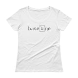 BaseLine Lithium Bipolar Awareness Ladies' Scoopneck T-Shirt + House Of HaHa Best Cool Funniest Funny Gifts