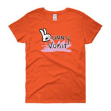 Bunny Vomit Logo Women's Short Sleeve T-Shirt - House Of HaHa