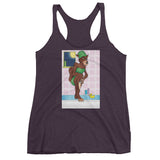 Werewolf Shaving in the Shower Women's Tank Top + House Of HaHa Best Cool Funniest Funny Gifts
