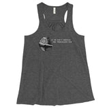 Anti-Terrorism Star Wars Parody Women's Flowy Racerback Tank Top - House Of HaHa