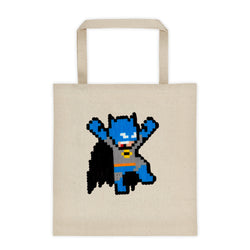Batman Perler Art Tote Bag by Silva Linings + House Of HaHa Best Cool Funniest Funny Gifts