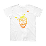 Butterfly Skull Youth Short Sleeve T-Shirt - Made in USA - House Of HaHa