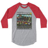 Have A Reasonable Day Camping Across America 3/4 sleeve raglan shirt by Aaron Gardy + House Of HaHa Best Cool Funniest Funny Gifts