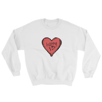 Happy VD Valentines Day Heart STD Holiday Humor Sweatshirt + House Of HaHa Best Cool Funniest Funny Gifts