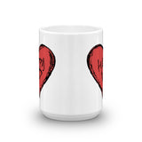 Happy VD Valentines Day Heart STD Holiday Humor Mug + House Of HaHa Best Cool Funniest Funny Gifts