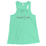 BaseLine Lithium Bipolar Awareness Women's Flowy Racerback Tank + House Of HaHa Best Cool Funniest Funny Gifts