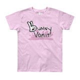 Bunny Vomit Logo Youth Short Sleeve T-Shirt -Made in USA - House Of HaHa