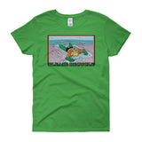 Please Recycle Women's Short Sleeve Aquaman Parody T-Shirt - House Of HaHa