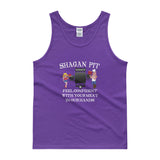 Shagan Pit Feel Confident with Your Meat in our Hands Men's Tank Top + House Of HaHa Best Cool Funniest Funny Gifts