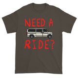 Need A Ride Creepy Candy Van T-Shirt + House Of HaHa Best Cool Funniest Funny Gifts