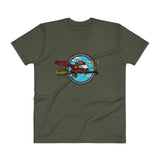 Wizard Flying Ace Men's V-Neck T-Shirt - House Of HaHa
