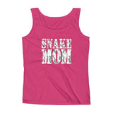 Proud Snake Mom Herping Herpetology Herper Snakes Ladies' Tank Top + House Of HaHa Best Cool Funniest Funny Gifts