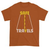 Safe Travels Vacation Road Trip Highway Driving Men's T-Shirt + House Of HaHa Best Cool Funniest Funny Gifts
