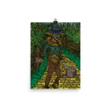 Walkers Of Oz: Zombie Wizard of Oz Cornfield Parody Photo Paper Poster + House Of HaHa Best Cool Funniest Funny Gifts