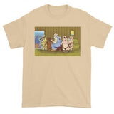 Shearing Day Men's Short Sleeve T-Shirt by Studio Fugazi + House Of HaHa Best Cool Funniest Funny Gifts