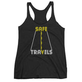 Safe Travels Vacation Road Trip Highway Driving Women's Tank Top + House Of HaHa Best Cool Funniest Funny Gifts