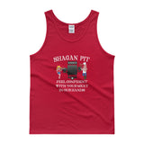 Shagan Pit Feel Confident with Your Meat in our Hands Men's Tank Top + House Of HaHa Best Cool Funniest Funny Gifts