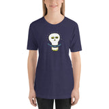 Cute Skull T-Shirt Any Idea How I Died? + House Of HaHa Best Cool Funniest Funny Gifts