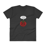 I am Fruit Tomato Groot Mashup Parody V-Neck T-Shirt + House Of HaHa Best Cool Funniest Funny Gifts
