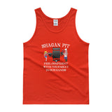 Shagan Pit Feel Confident with Your Meat in our Hands Men's Tank Top + House Of HaHa Best Cool Funniest Funny Gifts