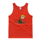 Why's Everybody Always Picking On Me? Men's Aquaman Charlie Brown Mash-Up Tank Top - House Of HaHa