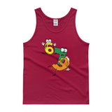 Why was 6 Afraid of 7 Seven Ate Nine Cute Zombie Pun Tank top + House Of HaHa Best Cool Funniest Funny Gifts