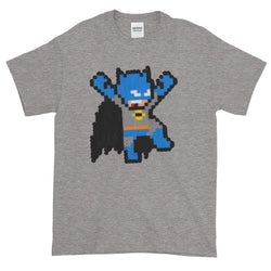 Batman Perler Art Men's Short-Sleeve T-Shirt by Silva Linings + House Of HaHa Best Cool Funniest Funny Gifts