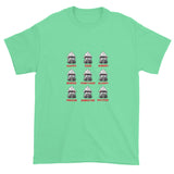 Moods Cylon Emotion Chart Mashup Parody Men's Short Sleeve T-Shirt + House Of HaHa Best Cool Funniest Funny Gifts
