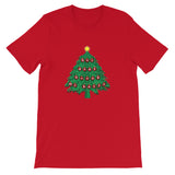 Funny Christmas Tree Unisex T-Shirt + House Of HaHa Best Cool Funniest Funny Gifts