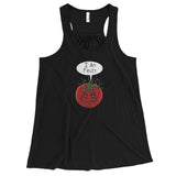 I am Fruit Tomato Guardians Groot Mashup Parody Women's Flowy Racerback Tank + House Of HaHa Best Cool Funniest Funny Gifts