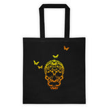 Butterfly Skull Double Sided Print Tote bag + House Of HaHa Best Cool Funniest Funny Gifts