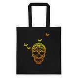 Butterfly Skull Double Sided Print Tote bag + House Of HaHa Best Cool Funniest Funny Gifts