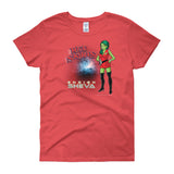 Red Skirts: Ensign Sheva  Women's Short Sleeve T-Shirt + House Of HaHa Best Cool Funniest Funny Gifts