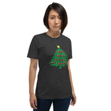 Funny Christmas Tree Unisex T-Shirt + House Of HaHa Best Cool Funniest Funny Gifts