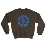 Puzzle Peace Sign Autism Spectrum Asperger Awareness Sweatshirt + House Of HaHa Best Cool Funniest Funny Gifts