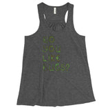 Do You Like Bugs? Creepy Insect Lovers Entomology Women's Flowy Racerback Tank + House Of HaHa Best Cool Funniest Funny Gifts