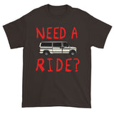 Need A Ride Creepy Candy Van T-Shirt + House Of HaHa Best Cool Funniest Funny Gifts
