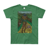 Walkers Of Oz: Zombie Wizard of Oz Cornfield Parody  Youth Short Sleeve T-Shirt + House Of HaHa Best Cool Funniest Funny Gifts
