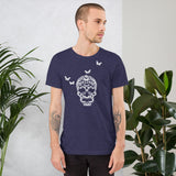 Butterfly Skull T-Shirt + House Of HaHa Best Cool Funniest Funny Gifts