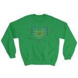 Rainbow Female Gender Venus Symbol Heart Love Unity Sweatshirt + House Of HaHa Best Cool Funniest Funny Gifts